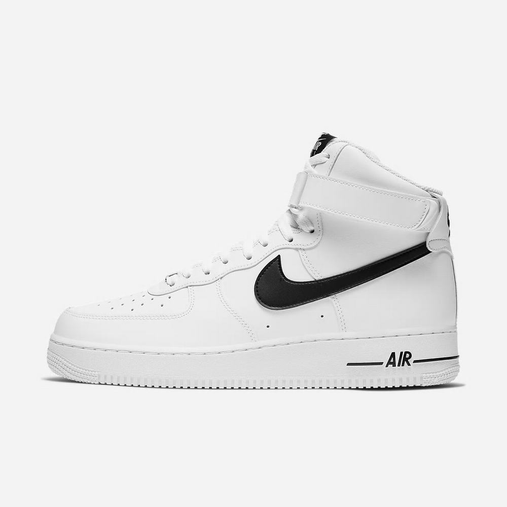 Sneakers Nike Air Force 1 High '07 Blanche 1295-683 White/Black Homme | EOR-39730680